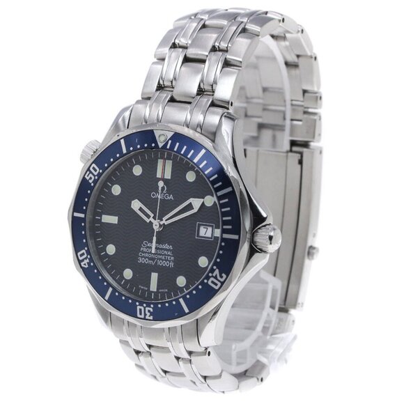 OMEGA Seamaster300 2531.80 Date Navy Dial Automatic Men's Watch_845330 - Picture 2 of 6